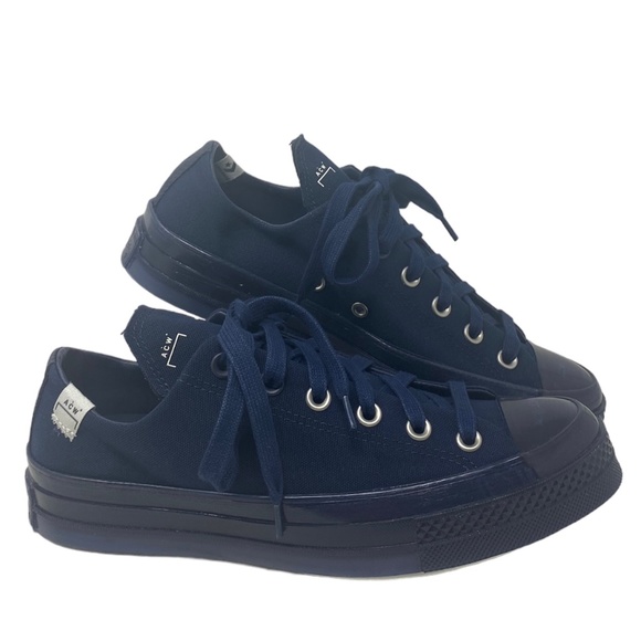 Converse Shoes - Converse Chuck 70 OX Sneakers Women's Low Top Shoes Dark Sapphire Canvas A06689C